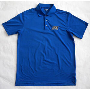Ping Grand Valley State University Lakers GVSU Knit Polo Shirt Blue Mens Size L